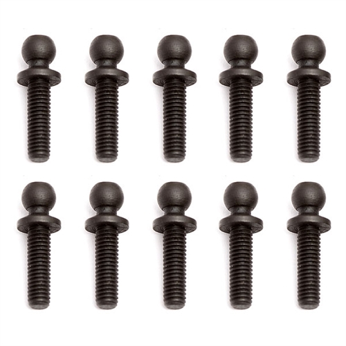 Team Associated Ballstud Short Neck 10mm (10) (TC5/6.2/7/7.1/7.2/10F6/12R6)